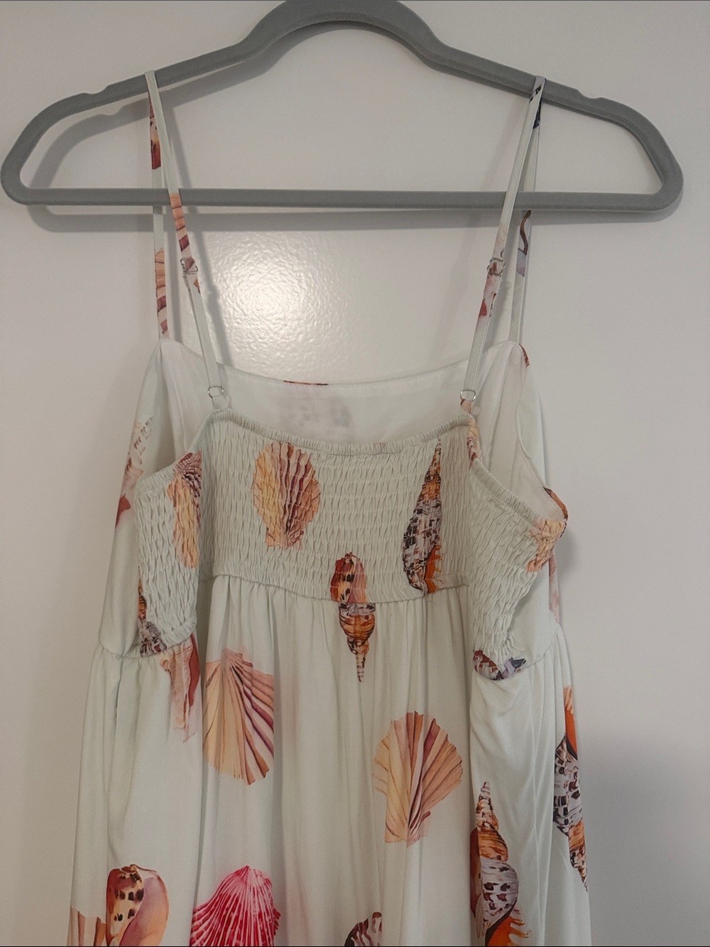 Women’s Shell-Print Maxi Dress new with tag L - Picture 3 of 7